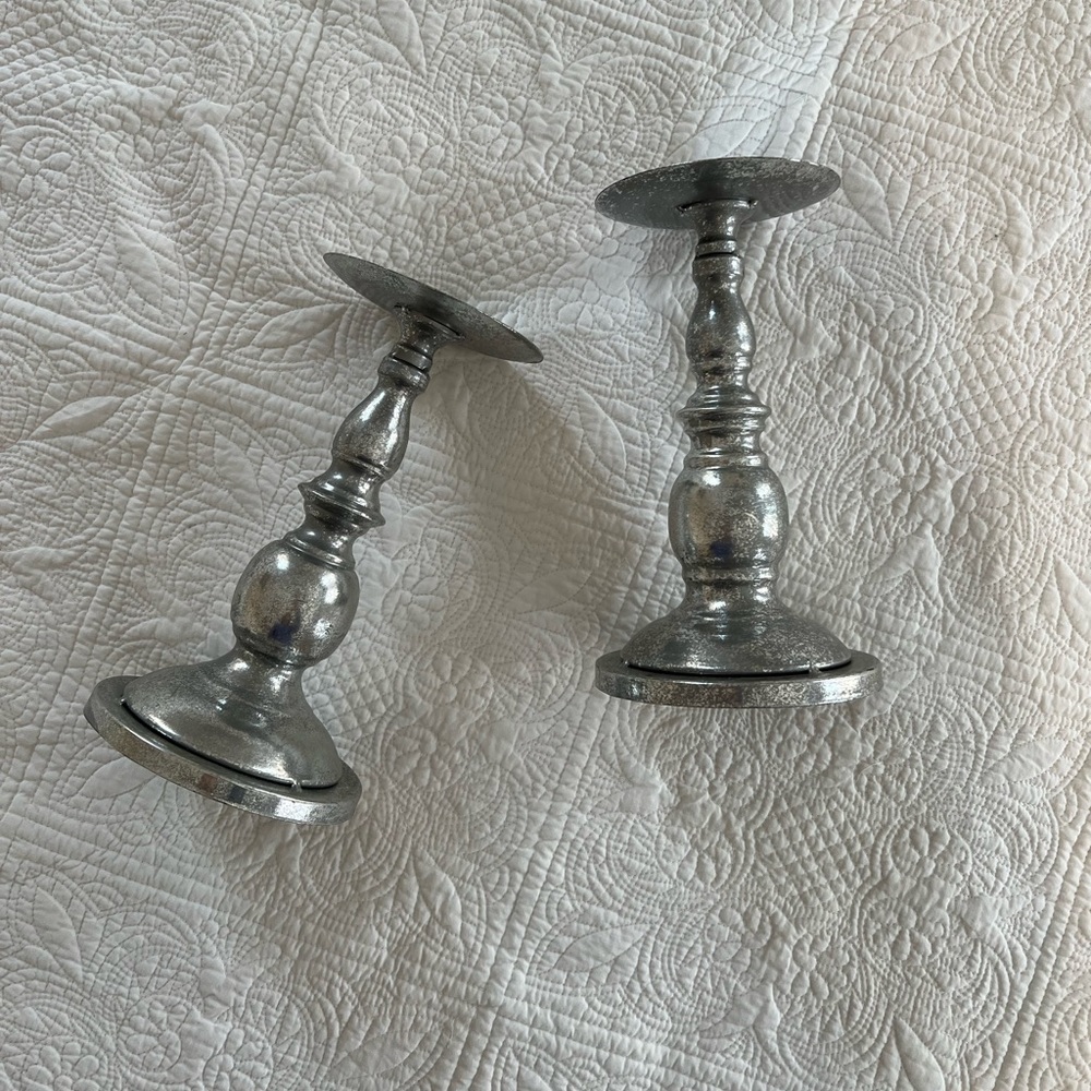 Silver Candlesticks